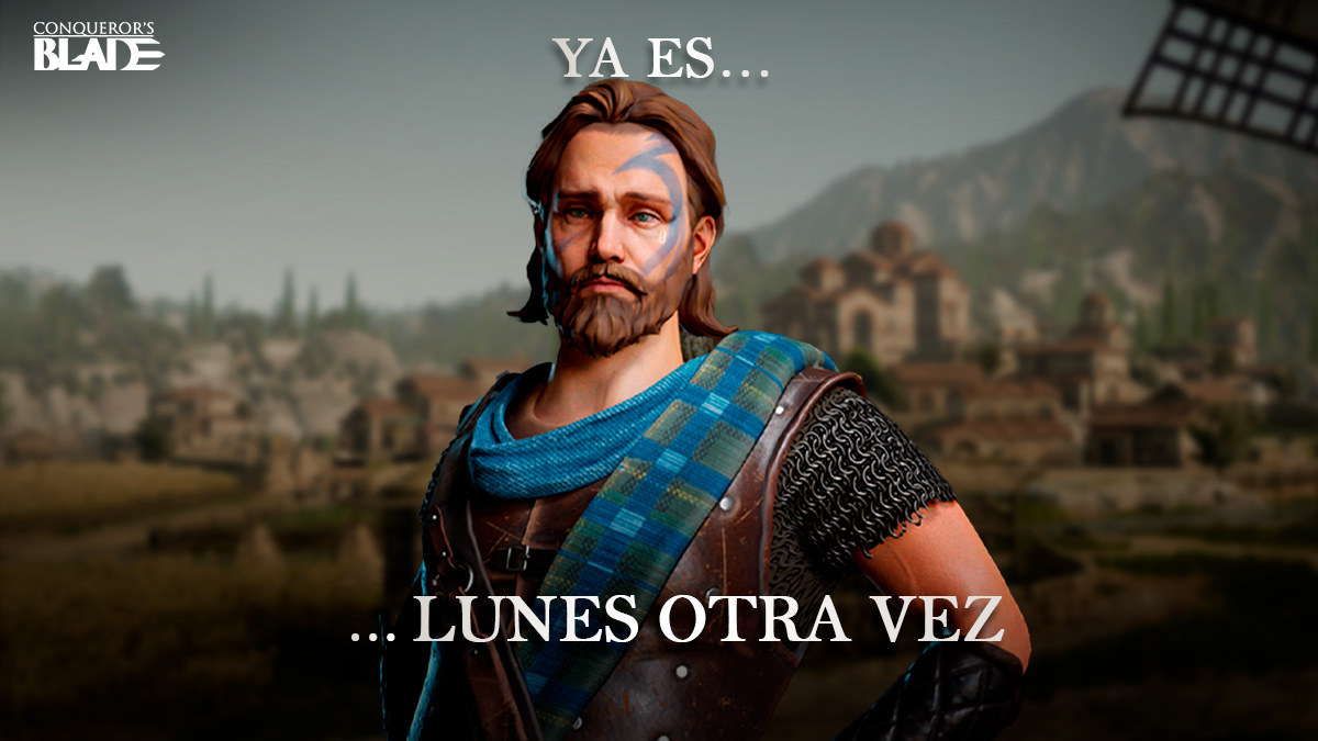 ConqBlade_LATAM's tweet photo. Estamos a un reclutamiento de que sea viernes 🙌
#ConquerorsBlade #Helheim #Steam #BoomingTech #Meme https://t.co/SFV2Y6EdWU