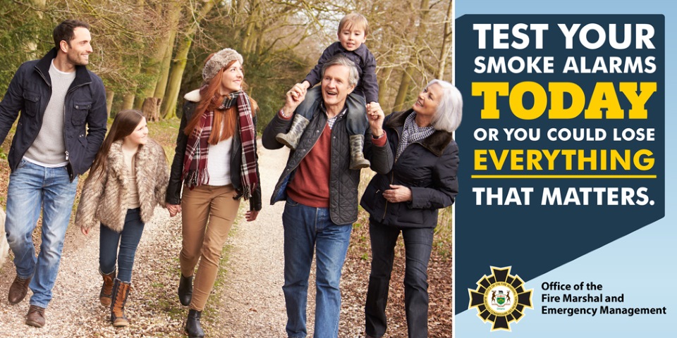 As of June, we have had 70 fire-related fatalities. That includes children and entire families. Far too often, fatal fires happen when no working smoke alarms exist. We're pleading with Ontarians – Take fire safety seriously. Working smoke alarms save lives. #FireSafety #ONfire