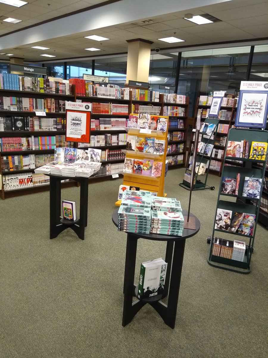 For anyone in the South Carolina, Columbia area. My store is having a special sale this week, and this week only. Buy one get one 50% off all manga, manwha, and light novels!!!
#southcarolina #bnforestacres #manga