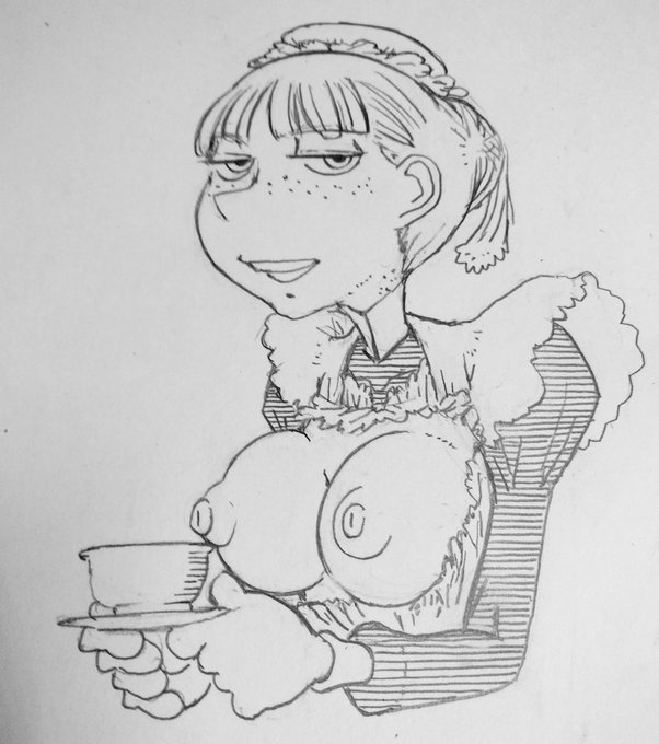 半開きの眼メイド研究
いつものメイドとあんまり変わらないわね 