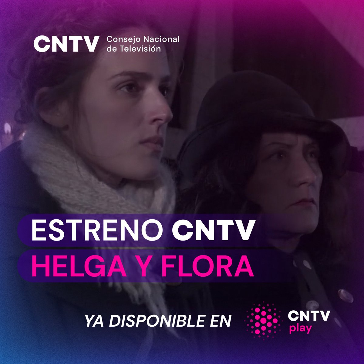 cntvplaycl's tweet photo. ¡Comienza la de semana con un estreno! 🎬✨
Ingresa a https://t.co/9JptsAqRor y disfruta de los primeros 5 capítulos de la increíble producción nacional "Helga y Flora" 🔍 https://t.co/Mm30IBz4U9