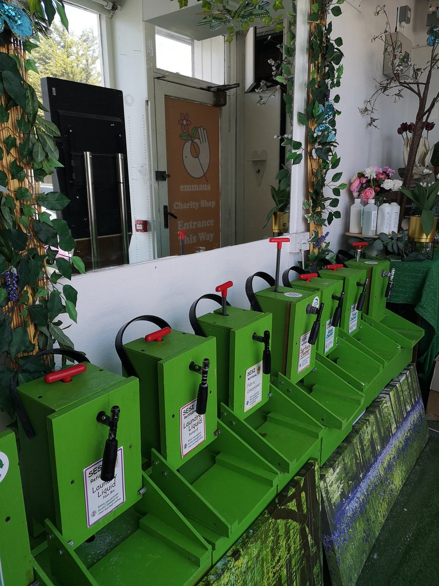 This #plasticfreejuly why not try out our @SESIOxford refillable eco cleaning products and toiletries?

Pop down to our Dales shop with your own containers and do your bit for the environment! All products are vegan and biodegradable 💚