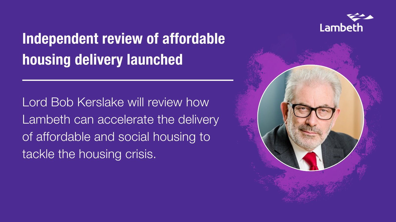 Lambeth Council on Twitter "New Today we’ve announced SirBobKerslake