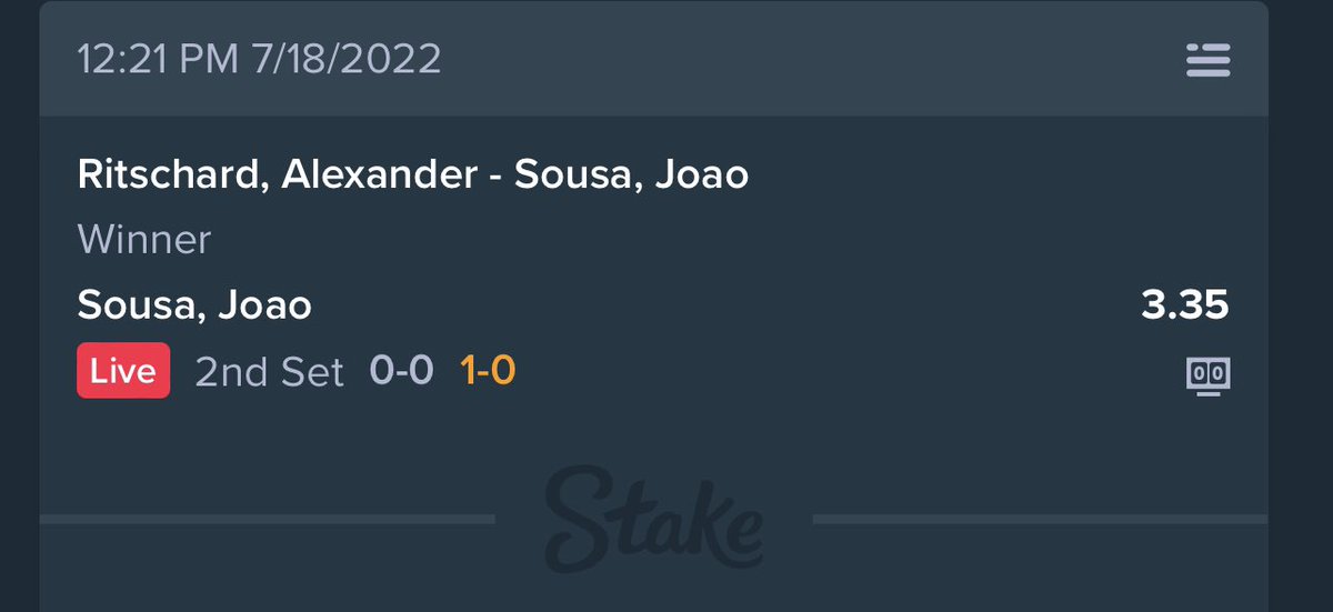 GaelenBet's tweet photo. Joao Sousa ML 3.35
LIKE π if tailing
#LoveSousa #Bitchard https://t.co/Gm9p7BGW1U