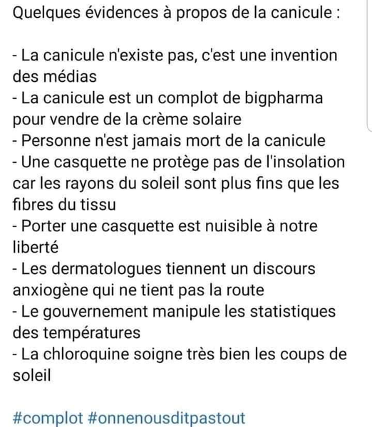 #NousSachons #canicule  (redif)