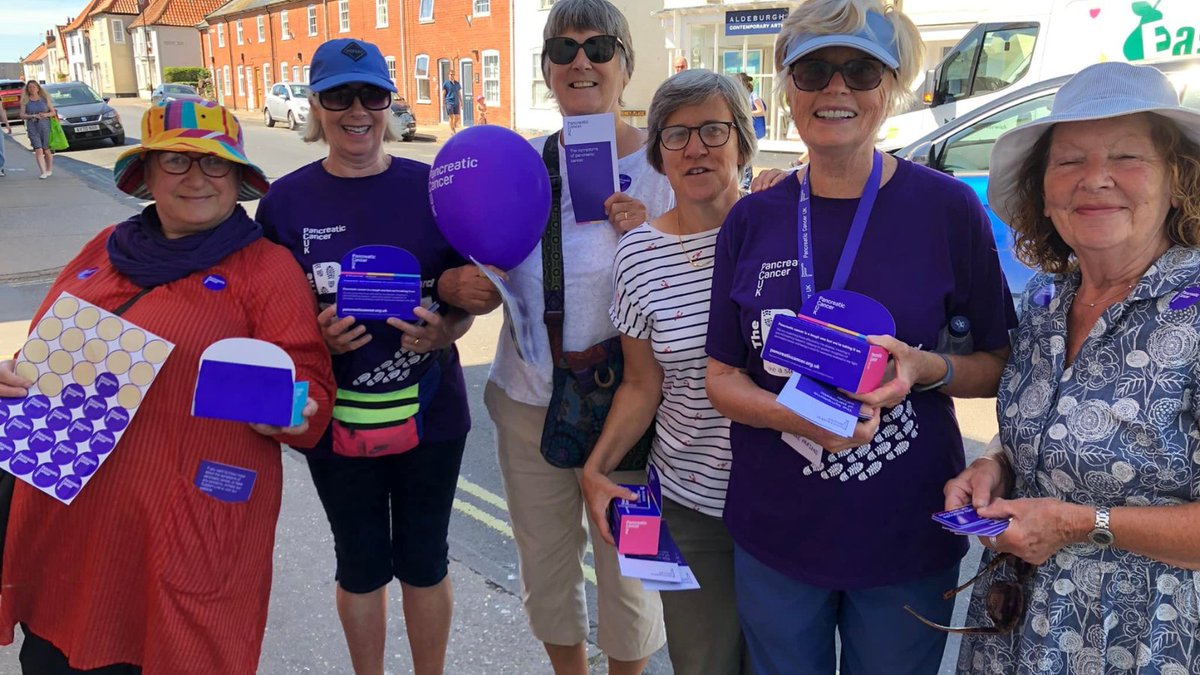 PancreaticCanUK's tweet photo. Just some of our amazing supporters who took on #TheBigStepForward over the weekend, walking in forests, parks, beaches and cities around the UK. Thank you for helping us take on #PancreaticCancer together 💜 https://t.co/ZX9BLsN6iH