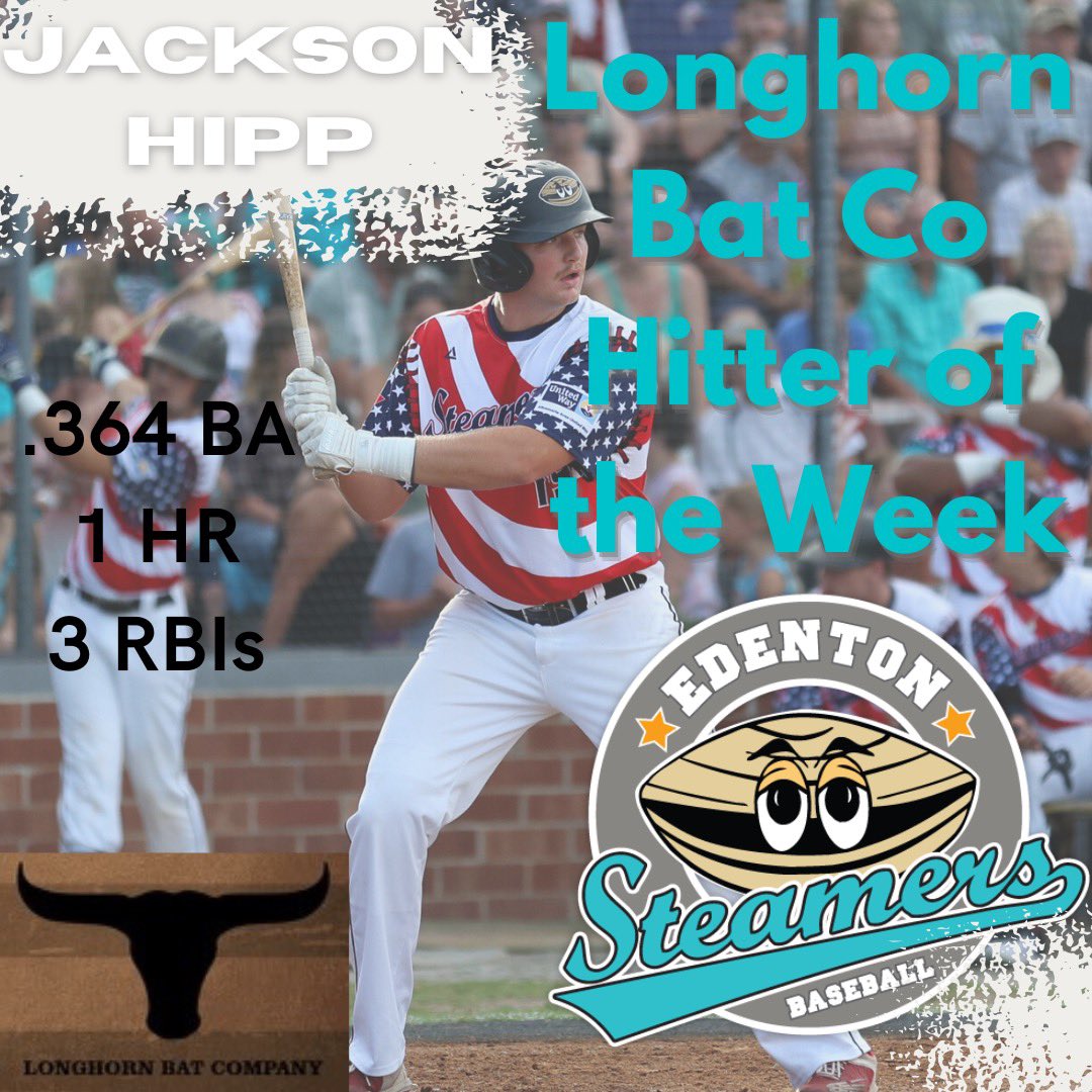 Jackson Hipp for Hitter of the Week🔥🔥

#RollClams