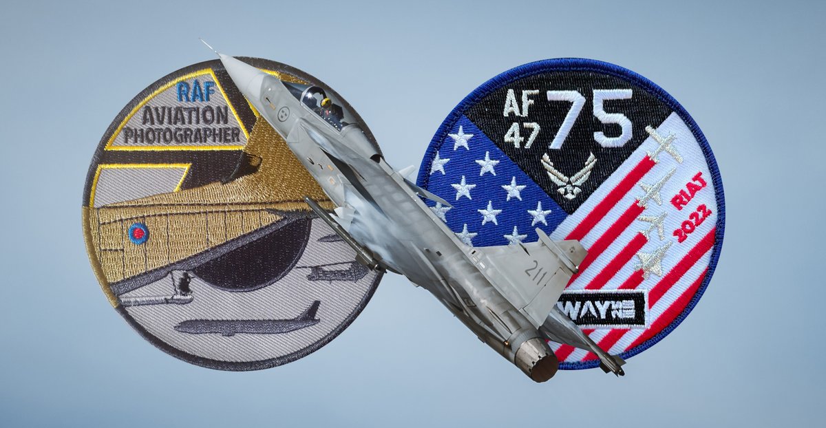 With the <a href="/airtattoo/">Royal International Air Tattoo</a> still on our minds, we've teamed up with <a href="/runway25shop/">Runway25</a> for a RIAT/Photog themed giveaway

A chance to get the special edition RIAT 2022 <a href="/usairforce/">U.S. Air Force</a> 75th &amp; RAF Aviation Photog patch

To enter 👇

🔄 Retweet this tweet
🤝 Follow us &amp; <a href="/runway25shop/">Runway25</a>

Good luck...