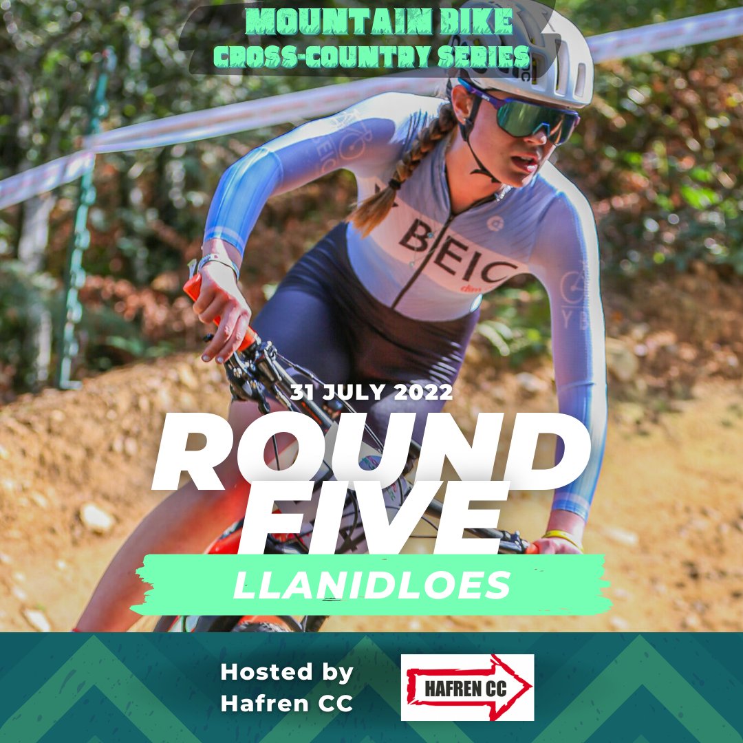 BeicioCymru's tweet photo. Round Five of the Welsh Mountain Bike Cross-Country Series is heading to Llanidloes! 

Hosted by @HafrenCC, entries close 24th July so enter now to avoid disappointment 👇

https://t.co/TcVNgsigkm

#WCEvents https://t.co/UuUdxnCxdB