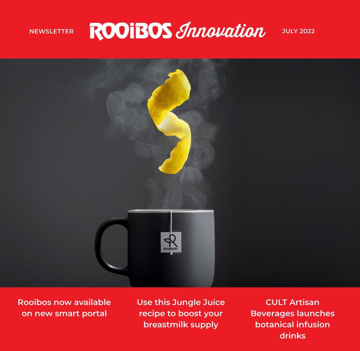 In this newsletter, you can read more about a new smart portal created by Wesgro to stimulate economic growth in the Western Cape. The platform, among other things, promotes the sale of Rooibos to international clients.

Read more: t.e2ma.net/click/6uk30e/e….

#RooibosInnovation