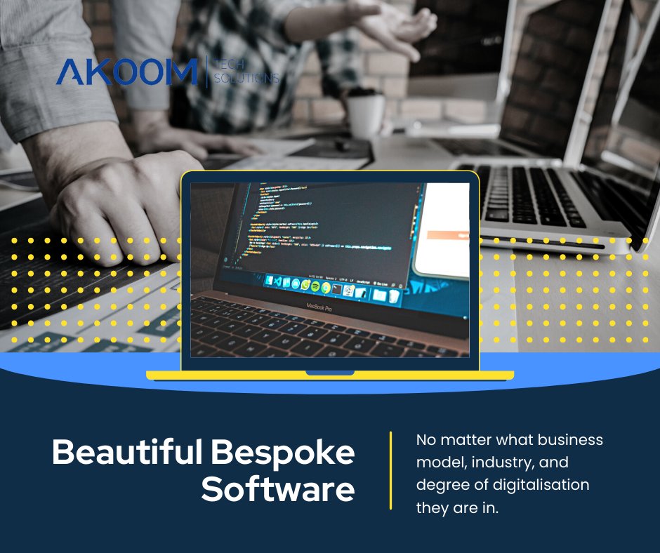 AkoomTech's tweet photo. We can provide a wide range of #software #development tailored to fit your #business needs best.

- #Bespoke #webdevelopment
- #Startup #techsolutions
- #Bespoke #mobileapps

&amp; so much more. Visit us today to learn more.

#tech #technology #iphone #technews #gadgets #innovation https://t.co/WCBPKPC2aK