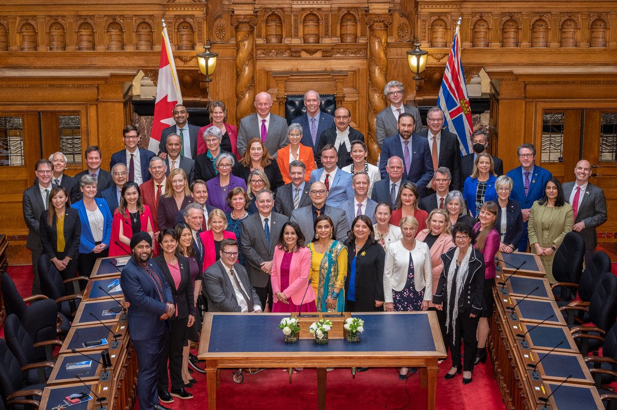 jjhorgan's tweet image. The best thing about the last 5 years has been the chance to make life better for people - today, for young Adeline (who put a big smile on my face!), and for generations to come.

Our @bcndp team will always put people first and keep working to build a stronger BC for everyone.