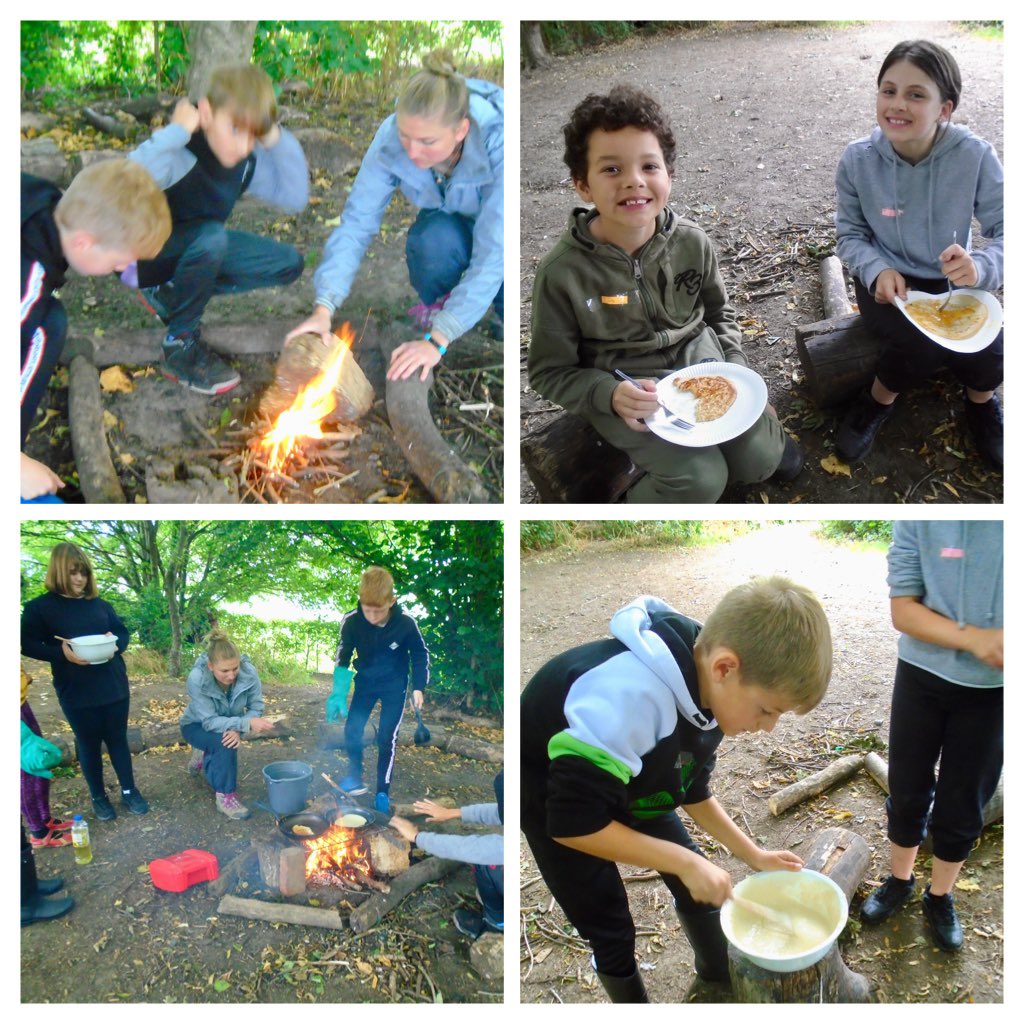 stmarysrcp_1894's tweet photo. Year 6 had an amazing time making pancakes in #ForestSchool🥞#enrichedlearning #outdoorcurriculum Very tasty!😋 https://t.co/oKVypw4PTF