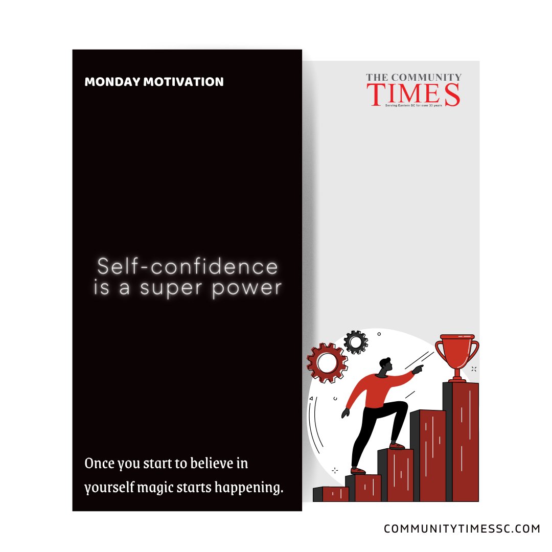 CommTimesSC's tweet image. Self confidence is a super power. Once you start to believe in yourself magic starts happening.
communitytimessc.com
.
.
.
.
#blackmedia #communitynews #florencesc #florence #sc #southcarolina #Blackowned #localnews #community #scoop #news #africanamericans