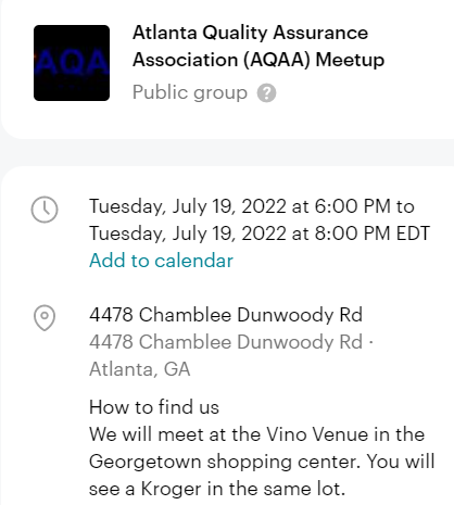 AQAAorg's tweet photo. dont forget! tomorrow is our meetup!  join us at vino venue!  rsvp on https://t.co/xhuY21tguE https://t.co/pIs74RpNNi