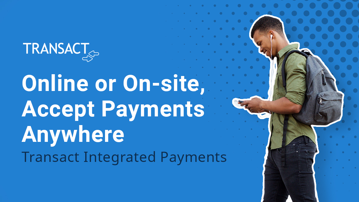 Transact eMarket offers colleges and universities of any size the opportunity to accept online and onsite payments while simultaneously earning commissions and most importantly, serving students. 

#transact #campus #payments #university #integratedpayments
