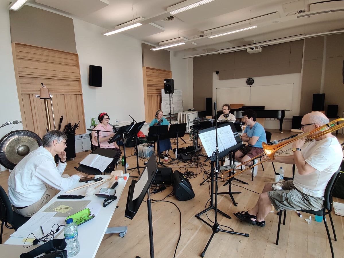 BCMG's tweet photo. Very warm rehearsals for Sternklang are underway! ☀️⭐️ Wanna know what Sternklang is all about? 👉🏻 https://t.co/Vo6zmHk28J https://t.co/bbstTLyQTo