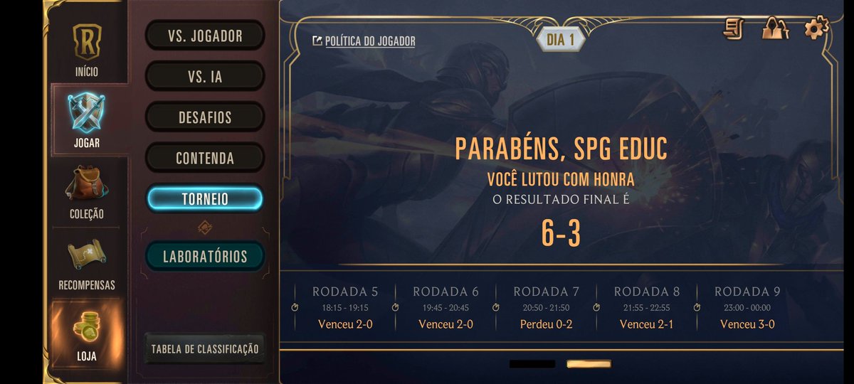 EDUC97030684's tweet photo. Bom! Estou muito feliz com meu aproveitamento no Sazonal! Difícil ficar com 65% de aproveitamento, com tantos players de alto nível! Obrigado @CapitaoSerket / @RYFS_Oficial / @wolfoxyesports pelos camps da comunidade que ajudaram no meu treino! #GoSPG https://t.co/ZIUu87y6Bz