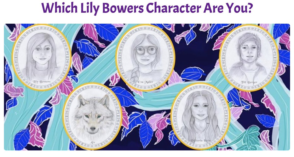 Which #LilyBowers character are you?

Yazmeen Akhtar, one of my talented volunteers from @WeMakeChangeNow created a #quiz for you!

Guess who I got? Alo!

Wanna play? Take it with your children too. NO email required: jesslohmann.com/quiz

#takeaquiz #OnlineGames