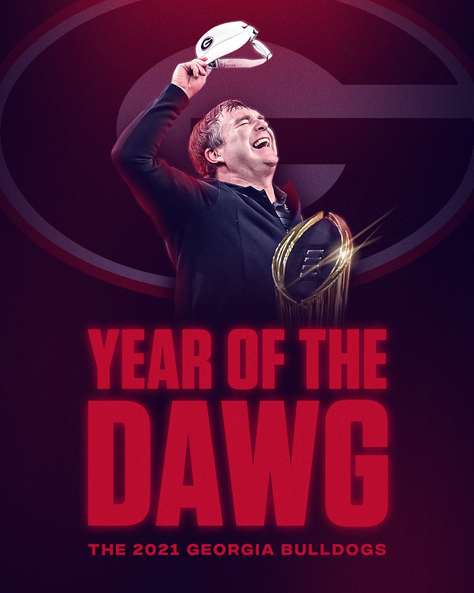 SECNetwork's tweet image. 𝐘𝐞𝐚𝐫 𝐨𝐟 𝐭𝐡𝐞 𝐃𝐚𝐰𝐠 

Tonight at 7 PM ET

@GeorgiaFootball 🏆