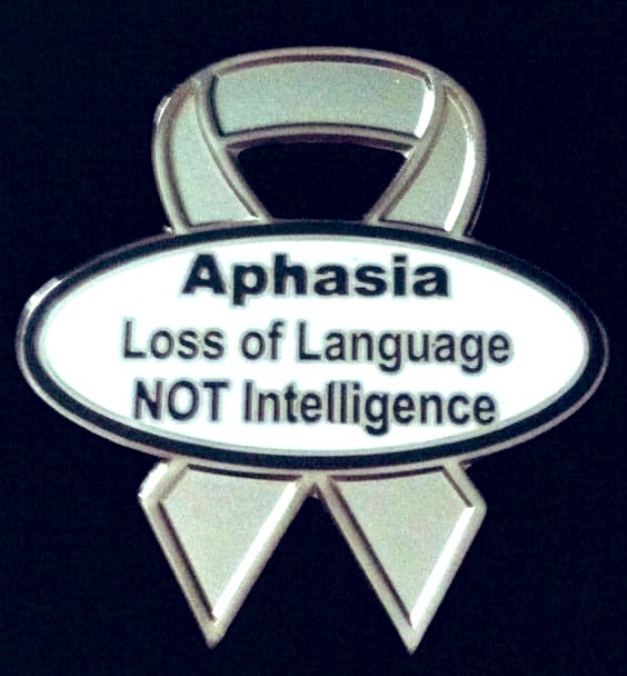 People with APHASIA are not invisible. Include us in conversation. 💜💜💜