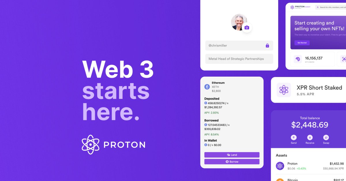 TheChainMedia's tweet photo. Thread on $XPR 🔥

#XPR is solving real problems that impact millions of customers in the financial ecosystem today. 👀

👇 @ProtonXPR https://t.co/ErPtQwdpEB