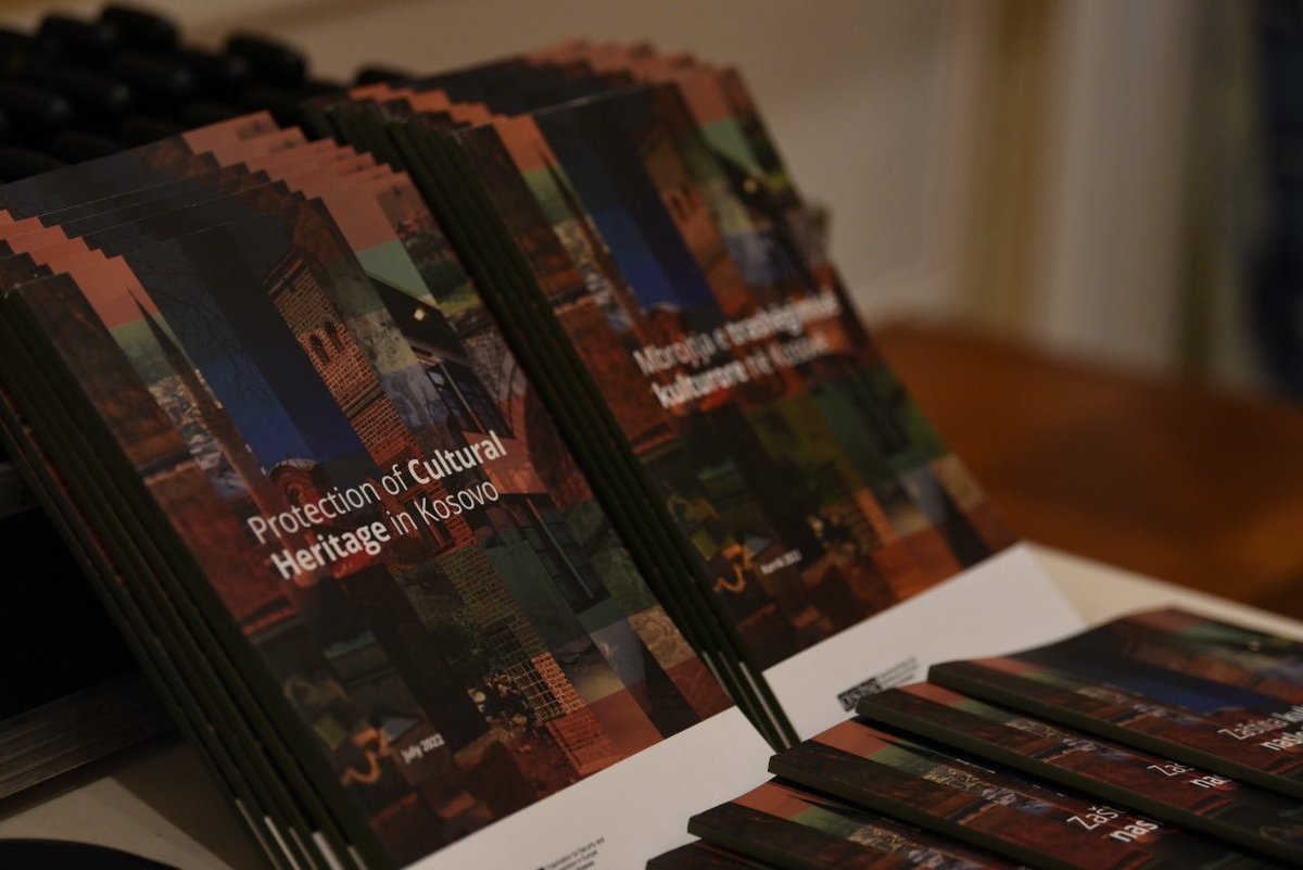 mhdport's tweet photo. Protection of cultural heritage in Kosovo is a high priority for @OSCEKosovo - Honoured to present today the Mission’s report &amp; to be joined by @HCeku as well as so many stakeholders and cultural heritage experts for a constructive &amp; inclusive approach https://t.co/Y6E92KDlSP https://t.co/CGBGfjB9iO