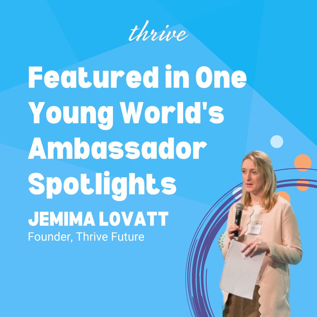 Thrive__future's tweet photo. Thrive's founder, Jemima, has been featured in @OneYoungWorld 's Ambassador Spotlights for June!🚀

Thank you to OYW for featuring Thrive's mission and impact🌎🌍🌏

Read the full article at: https://t.co/z1IZ13ZU34🌟

#OneYoungWorld #OYWAmbassador #GenderEquality https://t.co/K3xywWCLdr