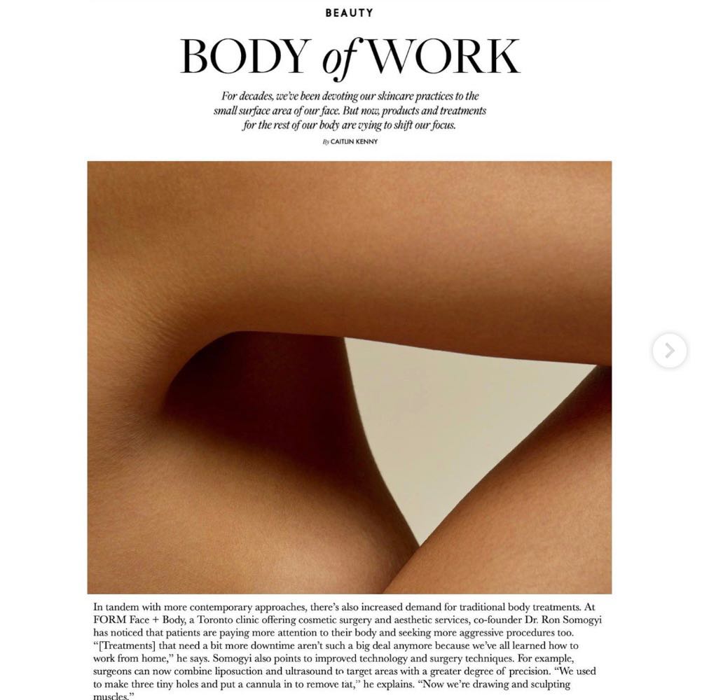 Our client Form Face and Body is in the July print edition of Elle Canada! Thank you to Caitlin Kenny for this incredible feature.

#formfaceandbody #cosmeticsurgery #reconstructivesurgery #publicrelations #pragency #beautypr