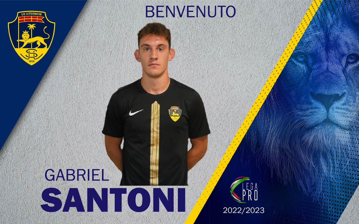 USViterbese's tweet photo. Comunicato ufficiale  - Viterbese, arriva il giovane  Santoni.

#usviterbese #viterbese #legapro
https://t.co/93iIRelZ5O https://t.co/cOKPCsRlsB