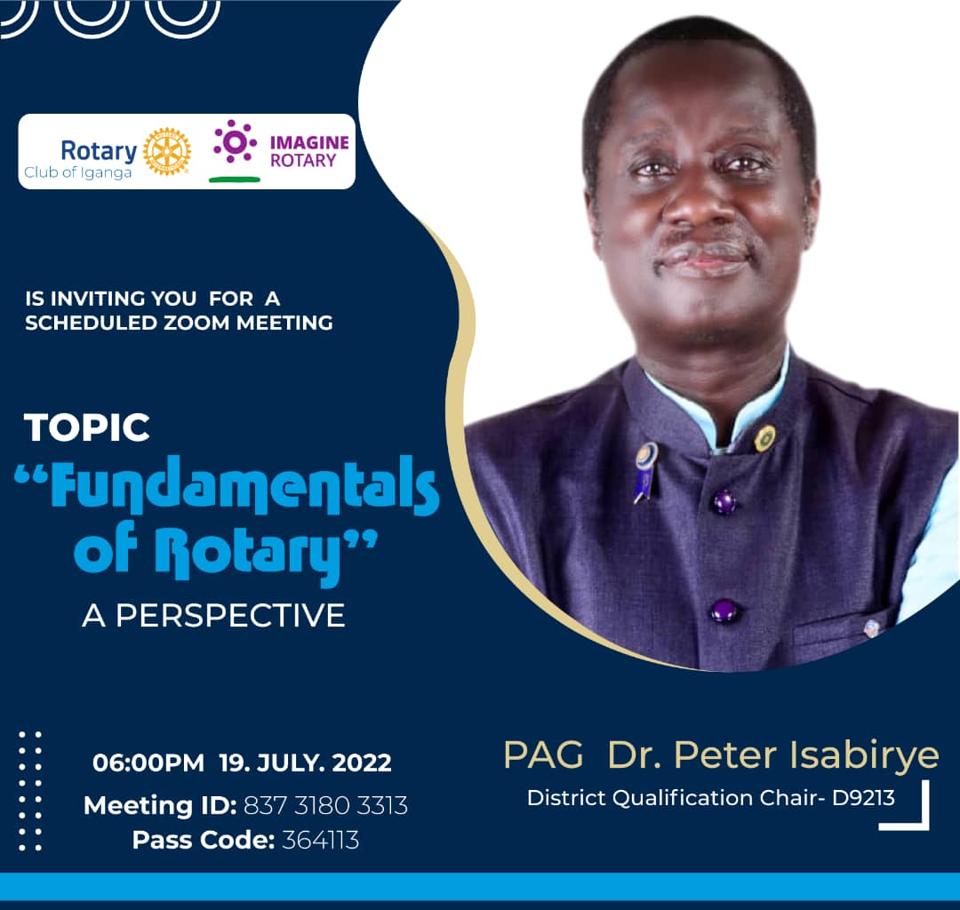 Rotary Club of Iganga D9213 (@rotaryiganga) on Twitter photo Heeeeelllooo World, hello Jolly Good Fellows.
Have any plots this Tuesday evening, well join us as PAG Isabirye shares with us in an amazing, knowledge enriching talk about <a href="/Rotary/">Rotary International</a> Heeeeelllooo World, hello Jolly Good Fellows.
Have any plots this Tuesday evening, well join us as PAG Isabirye shares with us in an amazing, knowledge enriching talk about <a href="/Rotary/">Rotary International</a>