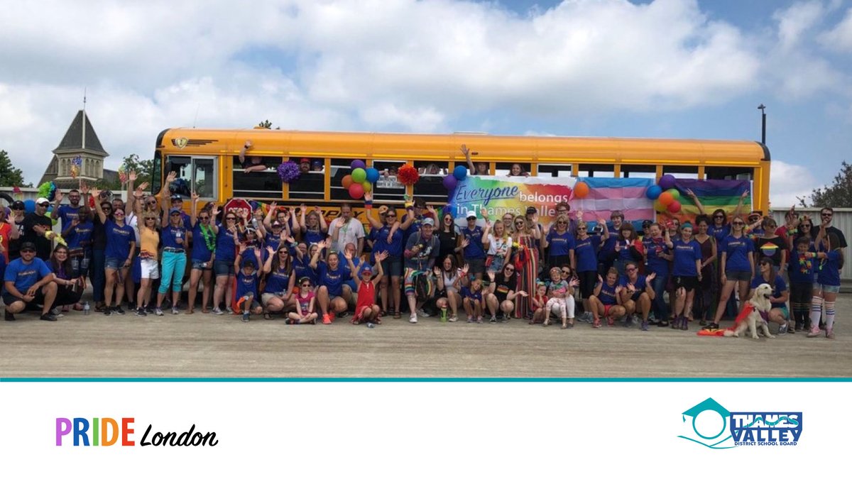 #TVDSB is pleased to participate in the 2022 Pride London Festival and Parade! Students and staff are invited to join us on July 24 to decorate our float and participate in the parade. Decorating will take place in the Western Fair parking lot at 11 am. See you there!