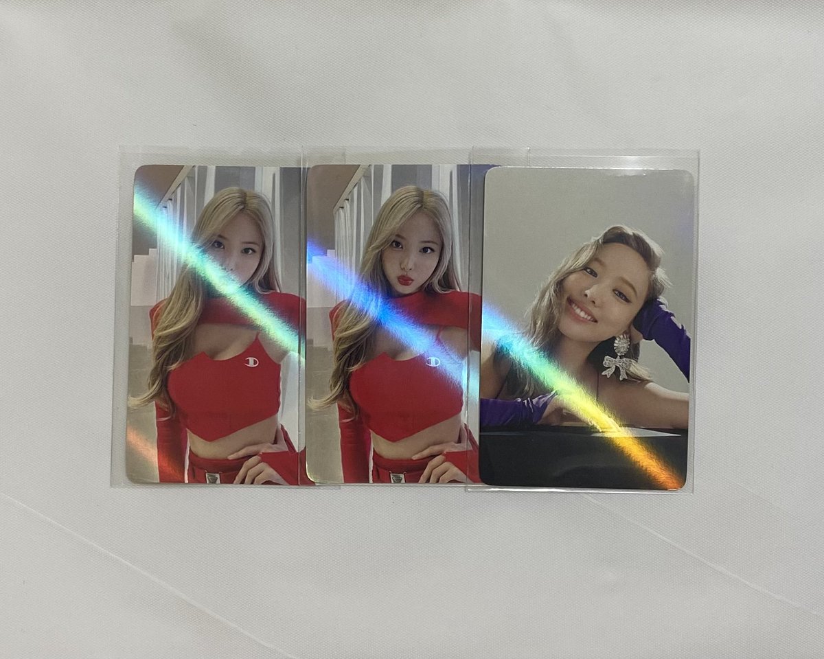 ___xxx0004's tweet photo. IM NAYEON 交換 

【譲】画像1、2枚目
【求】画像3、4枚目 ☁️優先

複数交換、匿名配送優先
リプ、DMまでお願い致します。

#TWICE交換 #TWICEトレカ交換 #ナヨン https://t.co/mlWPO7Hgwx