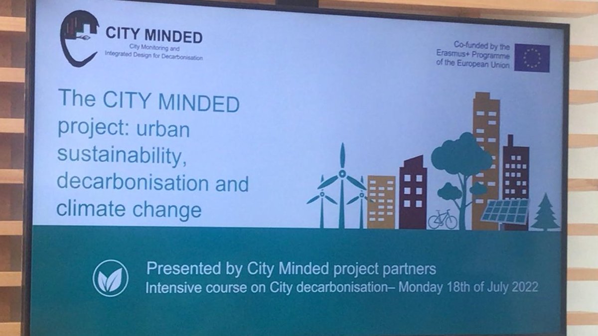 🌍Empezamos el último workshop intensivo del proyecto <a href="/EUErasmusPlus/">Erasmus+</a> #CityMinded en Malta
👩‍💻Estudiantes del Programa de Doctorado en Medio Ambiente y Sociedad trabajan con estudiantes de Roma y Siena sobre #Descarbonización y #SostenibilidadUrbana
🌐+Info: cityminded.eu