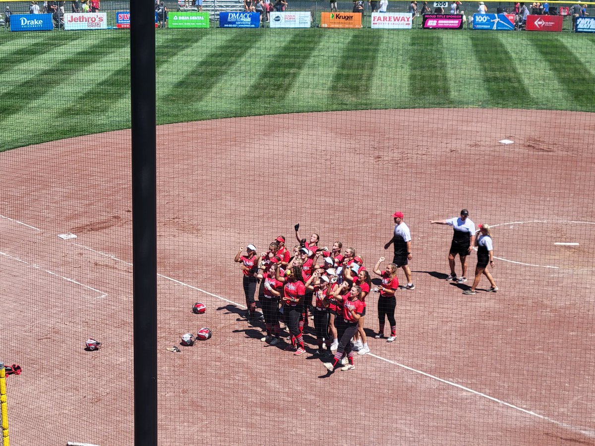 FINAL: No. 1 Fort Dodge 12, Waukee 0 in 3 innings. Dodgers are in the 5A state semifinals for the third straight year. <a href="/fddodgersports/">Dodger Athletics and Activities</a> <a href="/fd_softball/">Fort Dodge Softball</a> #iahssb