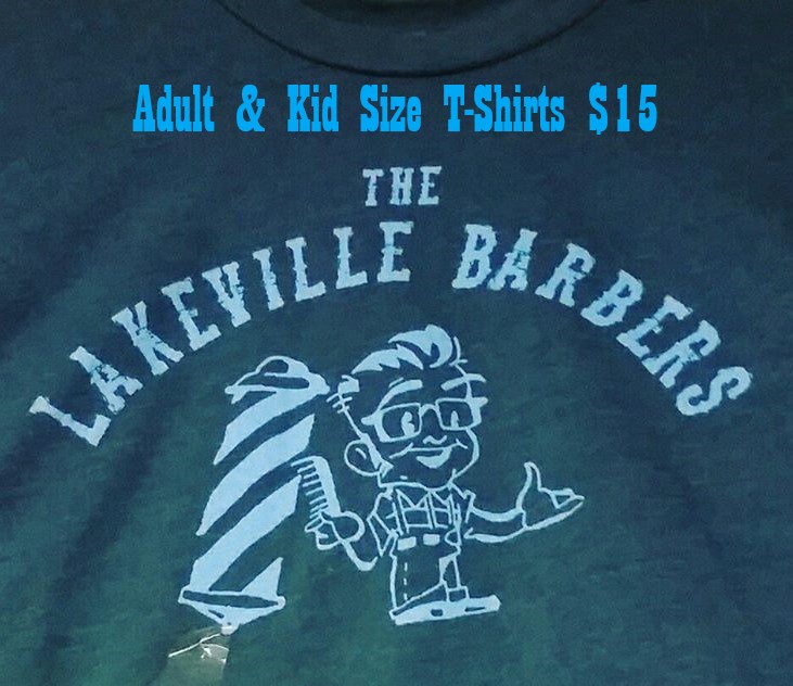 LakevilleBarber's tweet photo. Show your support for The Lakeville Barbers with your very own tee shirt! Adults and kids sizes available.  👇

https://t.co/nCjaDdVy3R https://t.co/tY8uEjsKFC