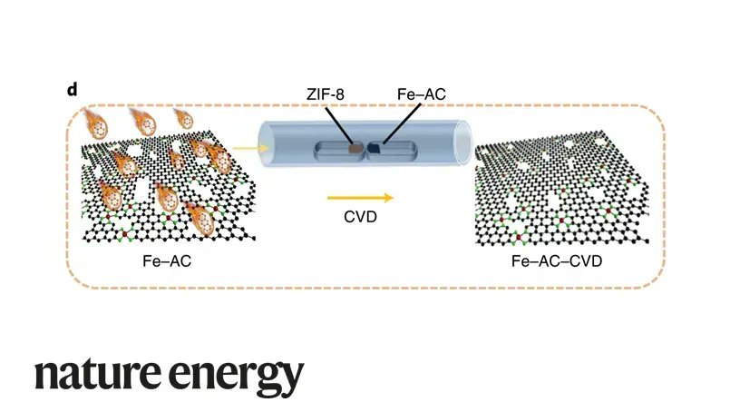 Nature Energy (@natureenergyjnl) on Twitter photo Researchers <a href="/gangwu16/">Gang Wu</a> <a href="/ubcbe11/">Chemical and Biological Engineering | UBuffalo</a> <a href="/UBengineering/">UBuffalo Engineering and Applied Sciences</a> @ORNLCleanEnergy <a href="/LifeAtPurdue/">Purdue University</a> <a href="/ChenzhaoL/">ZZ NN</a> <a href="/IUPUI/">IUPUI</a> <a href="/shawnlitster/">Shawn Litster</a> <a href="/CMUenergy/">CMU Scott Institute for Energy Innovation</a> <a href="/Argonne/">Argonne National Lab</a> use a thin N-C layer on the surface of Fe-N-C catalysts to improve durability #FuelCells go.nature.com/3uvLZPO Researchers <a href="/gangwu16/">Gang Wu</a> <a href="/ubcbe11/">Chemical and Biological Engineering | UBuffalo</a> <a href="/UBengineering/">UBuffalo Engineering and Applied Sciences</a> @ORNLCleanEnergy <a href="/LifeAtPurdue/">Purdue University</a> <a href="/ChenzhaoL/">ZZ NN</a> <a href="/IUPUI/">IUPUI</a> <a href="/shawnlitster/">Shawn Litster</a> <a href="/CMUenergy/">CMU Scott Institute for Energy Innovation</a> <a href="/Argonne/">Argonne National Lab</a> use a thin N-C layer on the surface of Fe-N-C catalysts to improve durability #FuelCells go.nature.com/3uvLZPO
