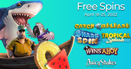 Hit the Beach during Free Spins Week at Juicy Stakes Casino