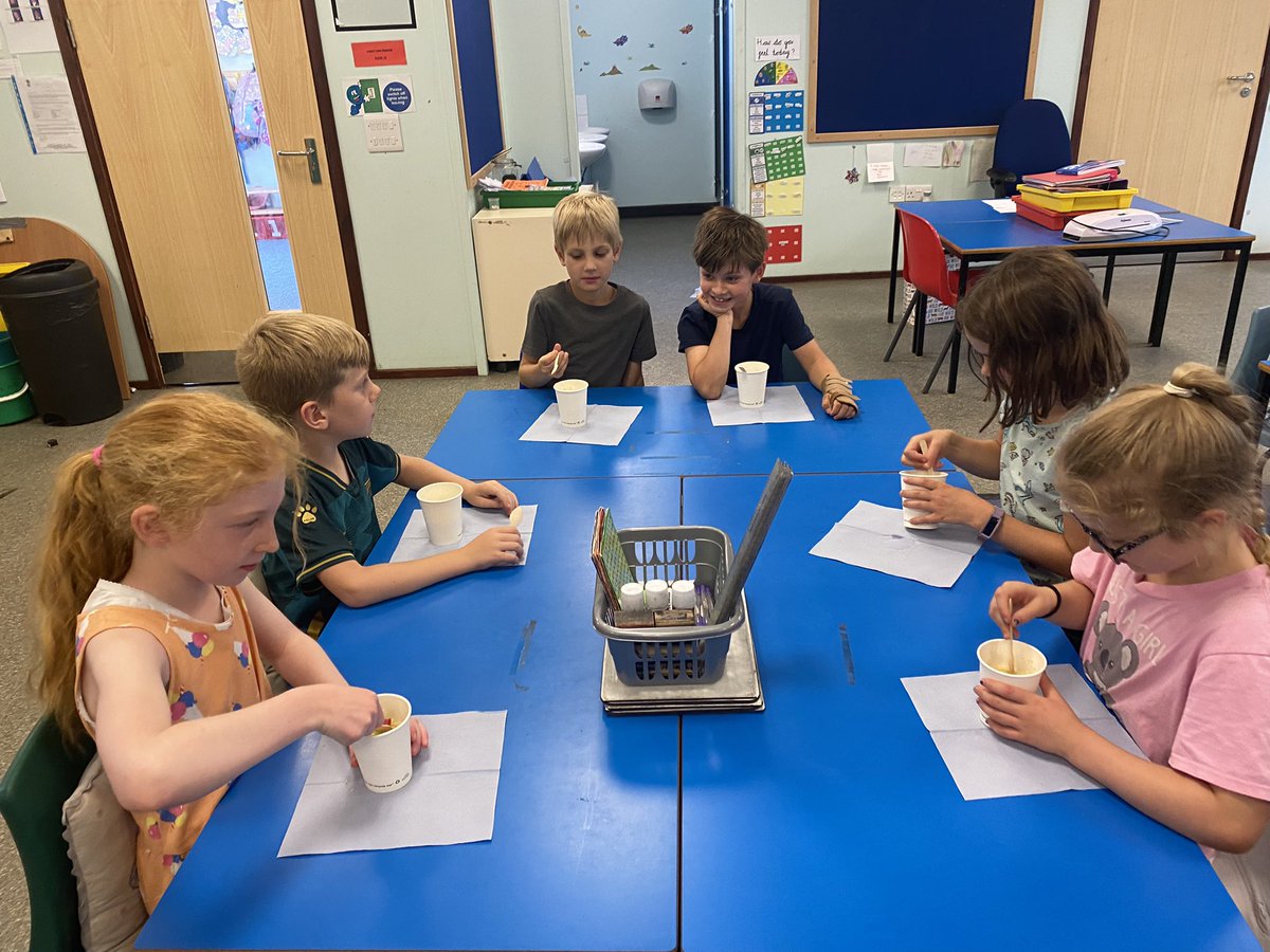 Enjoying the couscous we made for DT day🥒