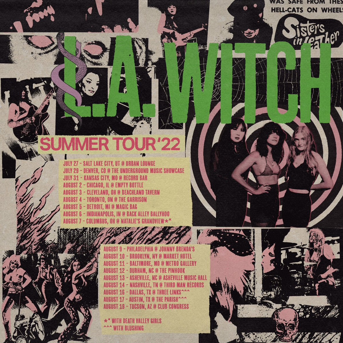 LA_WITCH's tweet photo. Poster by Art Aguilar aka Future Shock 🖤

Tix on sale now: https://t.co/XZ8kSo6DV0 https://t.co/Ht0oID80Z5