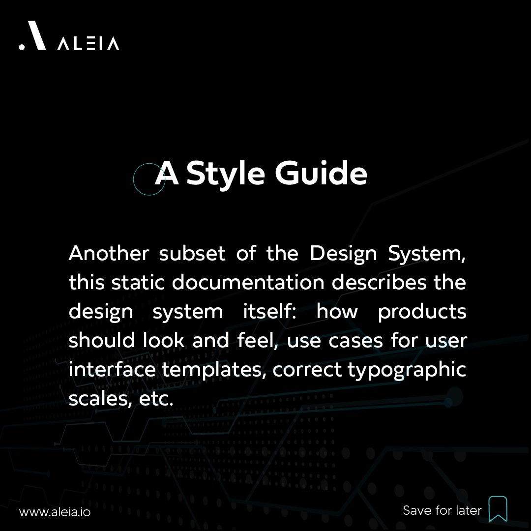 aleia_digital's tweet image. The difference between a #designsystem, a #templatelibrary, and a #styleguide; lies in the standards and documentation that accompany the resources. A template library and a style guide are considered subsets of a design system.