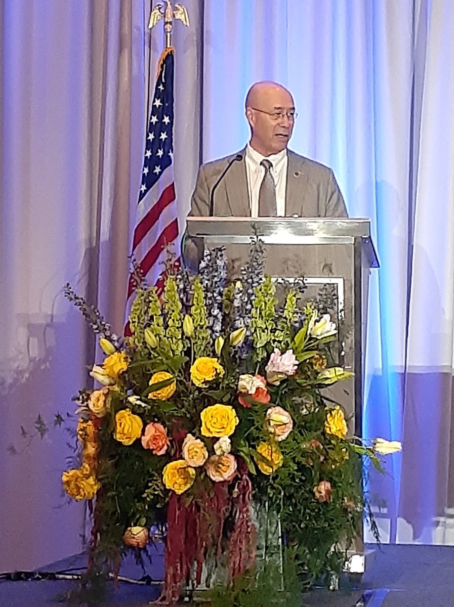 NARUC's tweet photo. Here in #SanDiego, the #NARUCSUMMER22 General Session was just opened by E.D. Greg White w/a welcome from @californiapuc President @AReynoldsCPUC, who offered a great analogy on #utilityregulation: "...use our microscopes as well as our telescopes." https://t.co/7GaxAC34DI