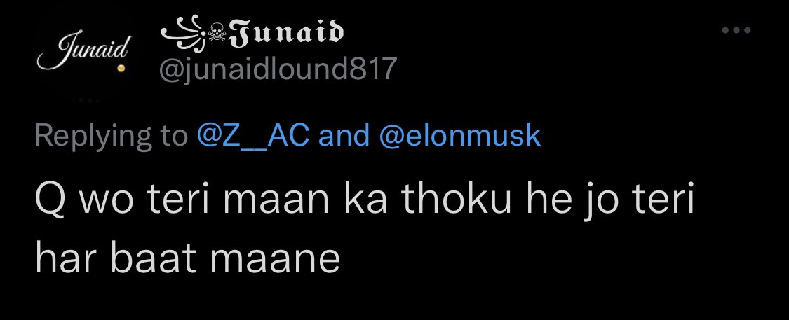 Z__AC's tweet photo. Mr @junaidlound817 belongs to the generation #ImranKhan has produced.
I’m sure all #Insafis are proud of their language and behaviour 👏🏽👏🏽 https://t.co/FdXhZQkjTI