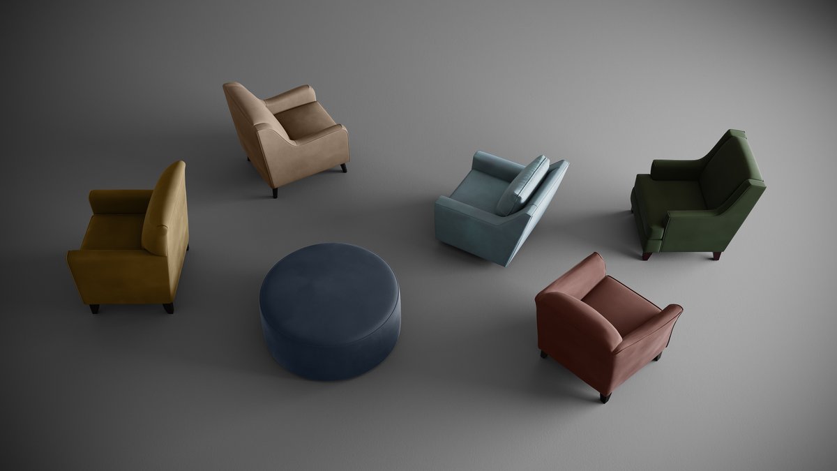 Let your furniture be the BELLA of the ball with our Bella fabric available in an array of colors!