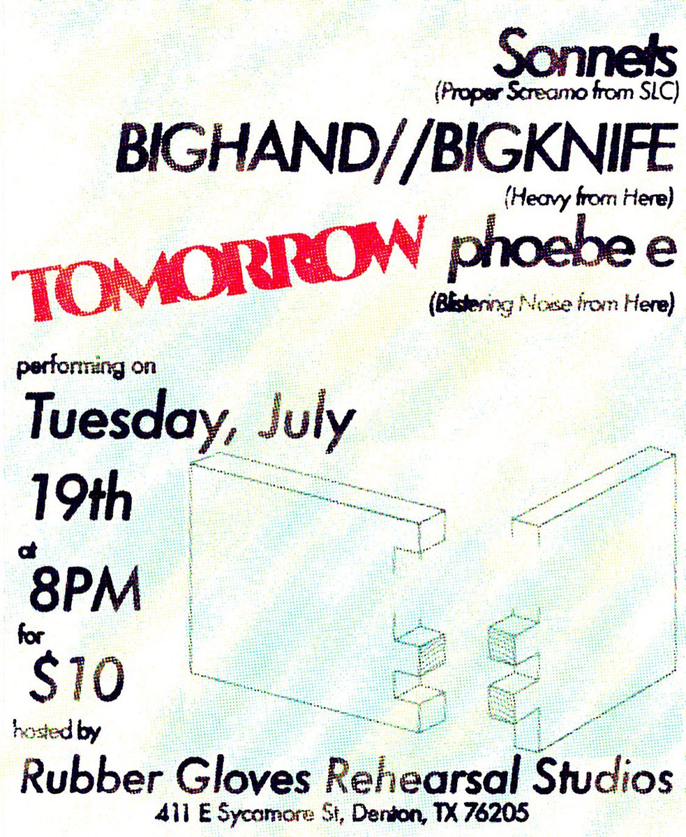 Unfortunately Fainting Dreams had to drop, but this is tomorrow! A quick three bander for your Tuesday pleasure.