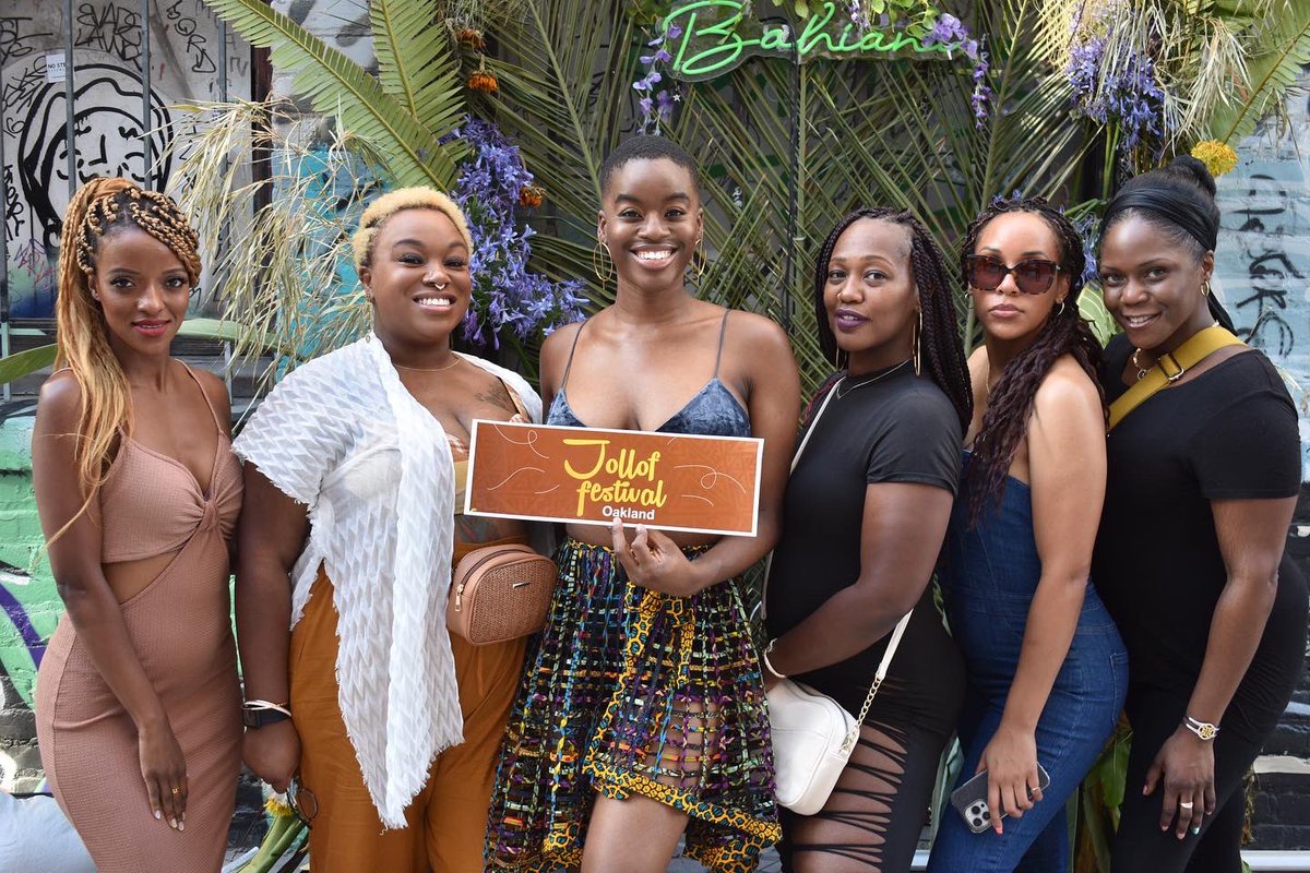 jolloffest's tweet photo. Oakland has our heart!!! The energy was amaziiiiiiing, unforgettable day with culture, celebration, fun, & beautiful people.
#Jolloffestivaloakland was sponsored by @afriexapp
#jolloffestival2022 #jolloffestival #jollofrice #jollofisbae #oakland #california #summer2022 #cali https://t.co/20gv3UBVLS