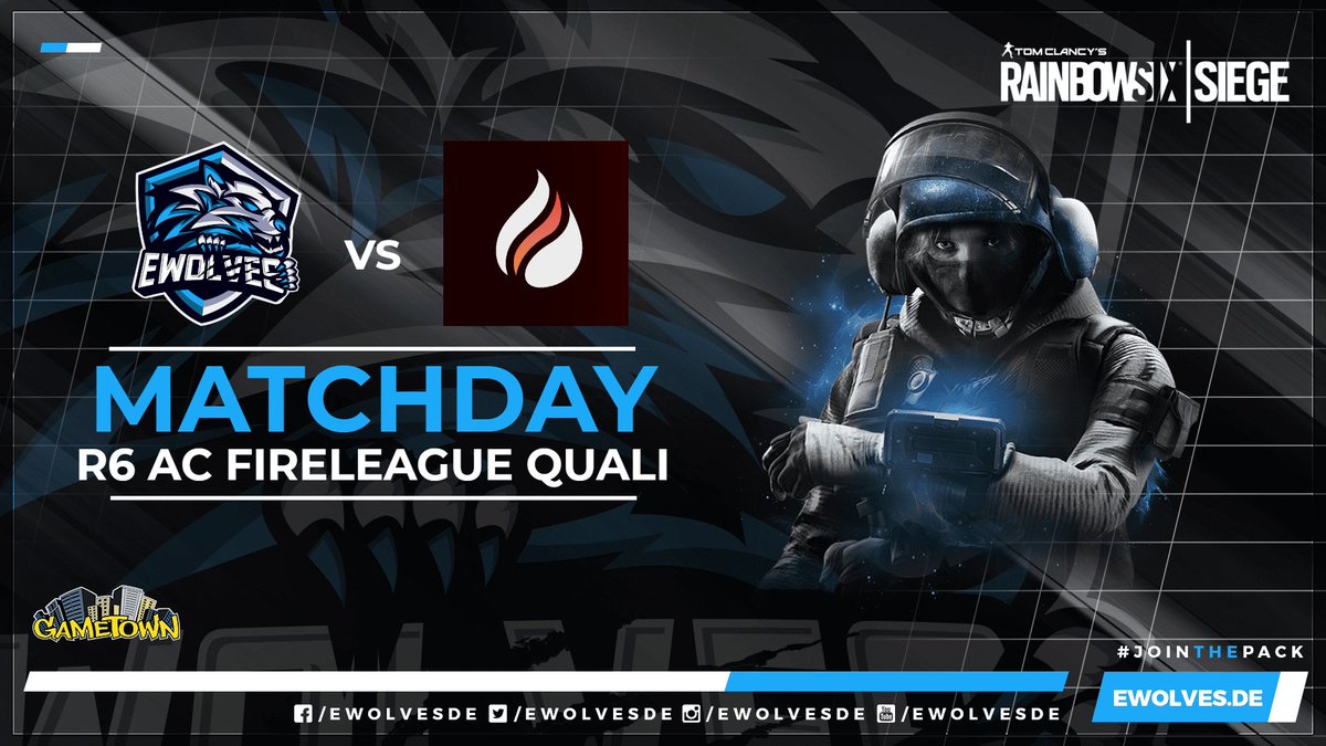 Für unser #R6S Academy Team geht es heute mit den @FireLeagueDE Qualifiern los 🔥

Direkt das erste Spiel gegen #SpawnsRasselbande wird Onstream gezeigt, also schaut vorbei und unterstützt die Jungs 💙

🔴 twitch.tv/fearnixxgaming
🎙️ <a href="/GebruederGames/">Christopher Glanz</a> &amp; <a href="/ZnipeExoTiC/">ZnipeExoTiC</a> 

#JoinThePack🐺