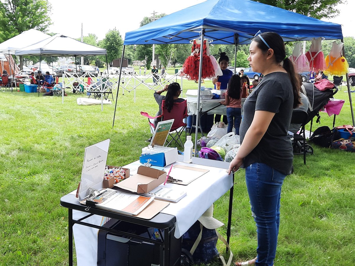 COPALMN's tweet photo. On Saturday, COPAL was at Rotary Park in Austin, MN promoting Minnesota Latino Vote as well as providing information about COPAL's resources. #COPALPresente
Visit https://t.co/uz6gea0JoL, for more information.
#COPALMN #mnleg #TripletheVoteTriplethePower #MNLatinoVote https://t.co/t7tpHYS4Vo