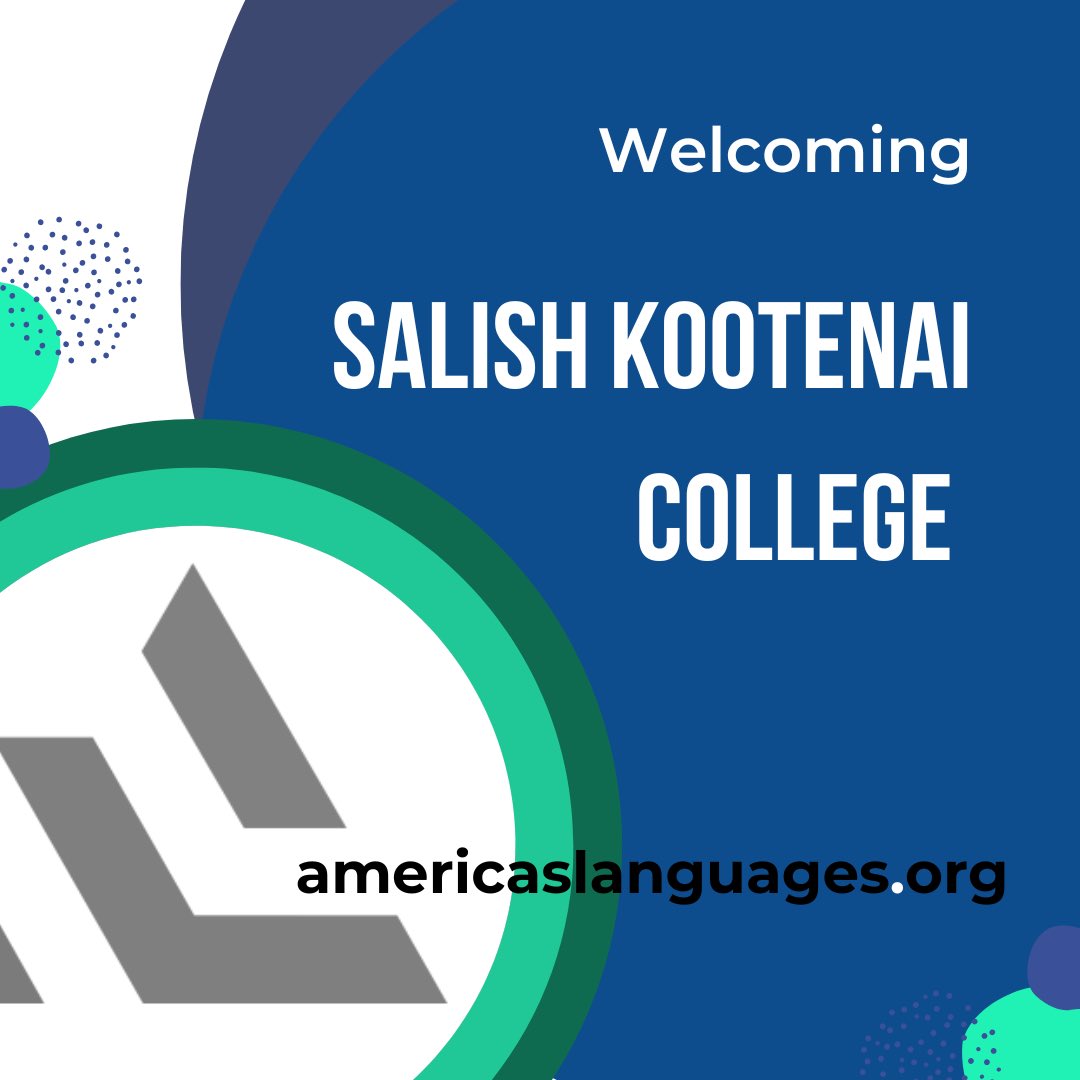 America's Languages Working Group (@americaslangua1) on Twitter photo We welcome and thank <a href="/skcollege/">Salish Kootenai College</a> and hundreds of other model programs in #languageaccess for applying to be included in our database, americaslanguages.org.
Visit now and apply to have your program included! We welcome and thank <a href="/skcollege/">Salish Kootenai College</a> and hundreds of other model programs in #languageaccess for applying to be included in our database, americaslanguages.org.
Visit now and apply to have your program included!