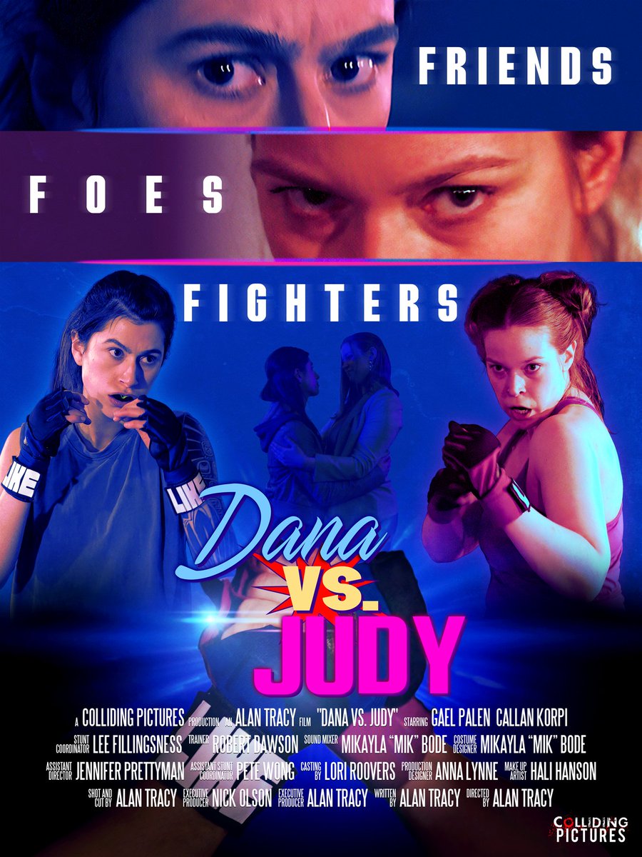 collidingpix's tweet photo. New Poster for Dana vs. Judy. https://t.co/JolbojBd5X